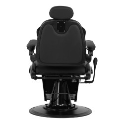 Barber kėdė Gabbiano Francesco – juoda, elegantiška