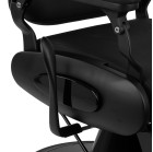 Barber kėdė Gabbiano Francesco – juoda, elegantiška