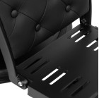 Barber kėdė Gabbiano Francesco – juoda, elegantiška