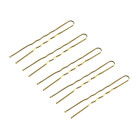 Plaukų segtukai E-57, auksiniai, 120 vnt