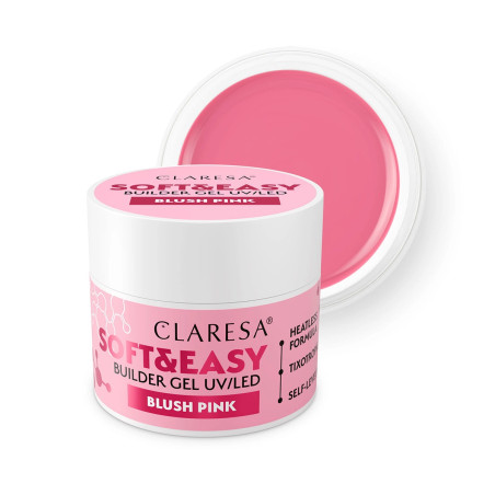 Claresa Soft&Easy Blush Pink statybinis gelis 90 g