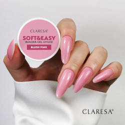 Claresa Soft&Easy Blush Pink statybinis gelis 90 g