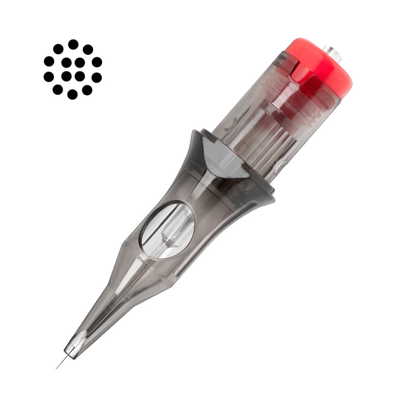 El Cartel V2 0.35 14RL kartridžai tatuiruotėms, 10 vnt