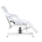 Hidraulinis kosmetologinis krėslas Sillon, baltas