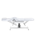 Hidraulinis kosmetologinis krėslas Sillon, baltas