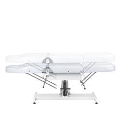 Hidraulinis kosmetologinis krėslas Sillon, baltas