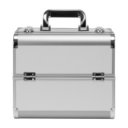 Lagaminas kosmetikai SC40, sidabrinis