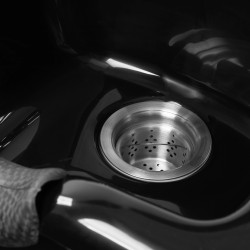 Kirpyklinė plautuvė Gabbiano 5023, juoda