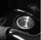 Kirpyklinė plautuvė Gabbiano 5023, juoda