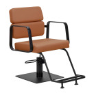 Gabbiano Porto hidraulinė kirpėjo kėdė – oranžinė