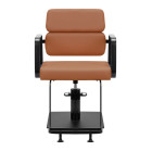 Gabbiano Porto hidraulinė kirpėjo kėdė – oranžinė