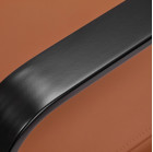 Gabbiano Porto hidraulinė kirpėjo kėdė – oranžinė