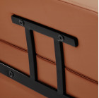 Gabbiano Porto hidraulinė kirpėjo kėdė – oranžinė