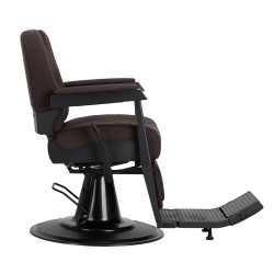 Barber kėdė Gabbiano Bruno – ruda spalva