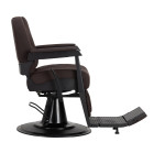 Barber kėdė Gabbiano Bruno – ruda spalva