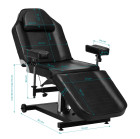 Hidraulinis krėslas Pro Ink 322F grožio salonams