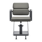 Gabbiano Porto hidraulinė kirpėjo kėdė – pilka