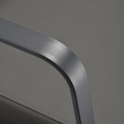 Gabbiano Porto hidraulinė kirpėjo kėdė – pilka