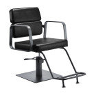 Gabbiano Porto hidraulinė kirpėjo kėdė – juoda