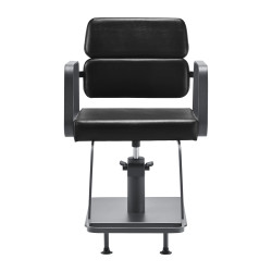 Gabbiano Porto hidraulinė kirpėjo kėdė – juoda
