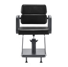 Gabbiano Porto hidraulinė kirpėjo kėdė – juoda