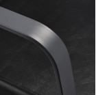 Gabbiano Porto hidraulinė kirpėjo kėdė – juoda