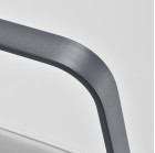 Gabbiano Porto hidraulinė kirpėjo kėdė – balta