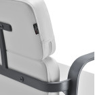 Gabbiano Porto hidraulinė kirpėjo kėdė – balta