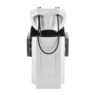 Kirpyklinė plautuvė Gabbiano Porto juoda–pilka