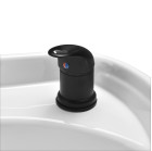 Kirpyklinė plautuvė Gabbiano Porto juoda–pilka