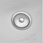 Kirpyklinė plautuvė Gabbiano Porto juoda–pilka