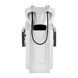 Kirpyklinė plautuvė Gabbiano Porto balta-pilka