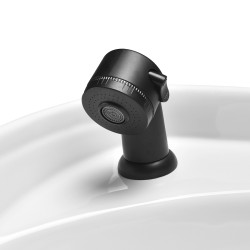 Kirpyklinė plautuvė Gabbiano Porto balta-pilka