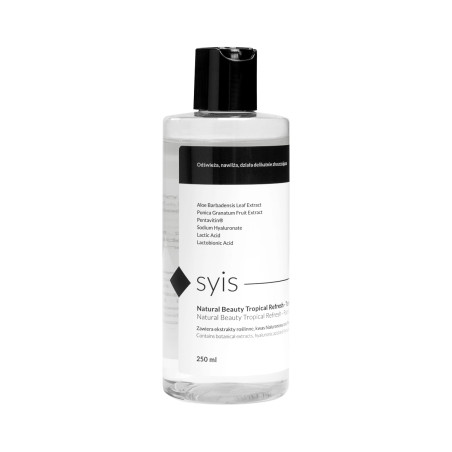 Syis Natural Beauty Tropical Refresh veido tonikas 250 ml