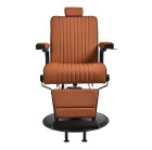 Barber kėdė Gabbiano Levi, ruda – profesionalams