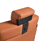 Barber kėdė Gabbiano Levi, ruda – profesionalams