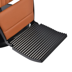 Barber kėdė Gabbiano Levi, ruda – profesionalams