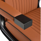 Barber kėdė Gabbiano Levi, ruda – profesionalams