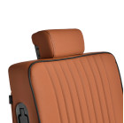 Barber kėdė Gabbiano Levi, ruda – profesionalams