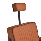 Barber kėdė Gabbiano Levi, ruda – profesionalams