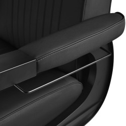 Barber kėdė Gabbiano Levi – profesionali, juoda