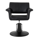 Kirpyklinė kėdė Gabbiano Lucca – juoda, profesionali