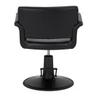Kirpyklinė kėdė Gabbiano Lucca – juoda, profesionali
