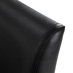 Kirpyklinė kėdė Gabbiano Lucca – juoda, profesionali