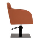 Kirpyklinė kėdė Gabbiano Elda ruda–juoda