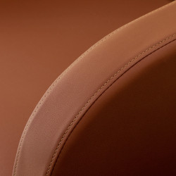 Kirpyklinė kėdė Gabbiano Elda ruda–juoda