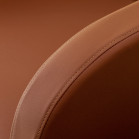 Kirpyklinė kėdė Gabbiano Elda ruda–juoda