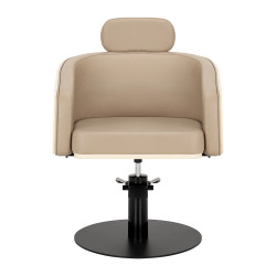 Kirpyklinė kėdė Gabbiano Wratislavia kreminė-juoda