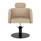 Kirpyklinė kėdė Gabbiano Wratislavia kreminė-juoda