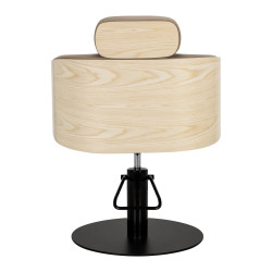 Kirpyklinė kėdė Gabbiano Wratislavia kreminė-juoda